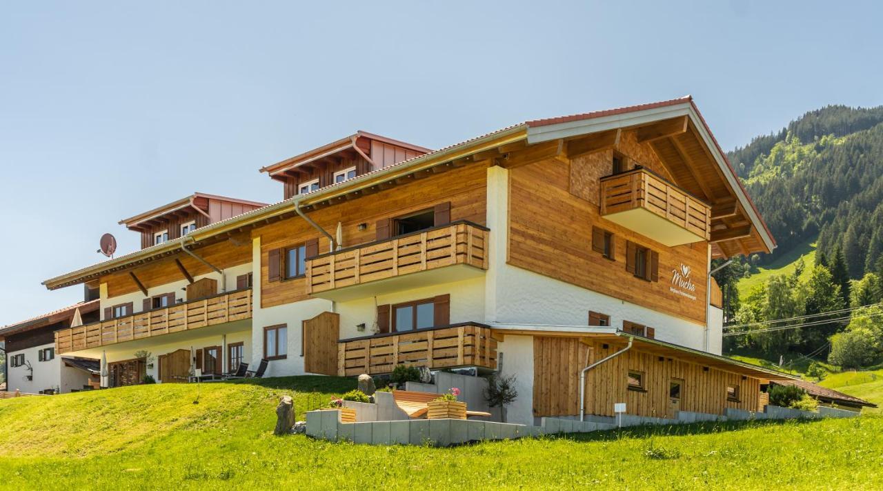 Berghaus Mucha - Ferienwohnungen - Naturpark Partner Bolsterlang Dış mekan fotoğraf